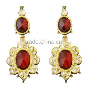 Kundan Earring thumbnail-1