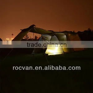 2015 New Style 1 Room 2 Door Big Family Double Layer 5 Person Automatic Camping Tent thumbnail-2