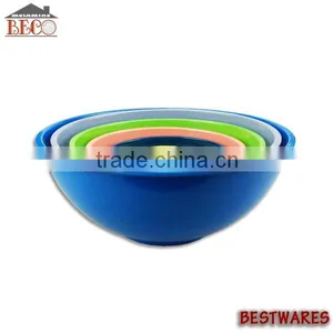 6pc Plastic Mixing Bowl/melamine Mixing Bowl Set thumbnail-1