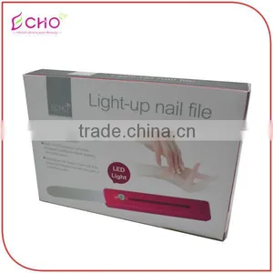 Hot Pink LED Light-up Glass Nail File thumbnail-6