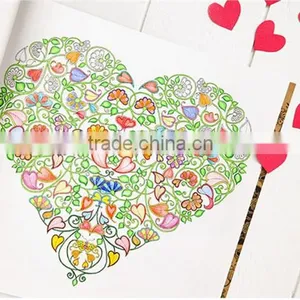 2015 Hot Factory Direct Sale Secret Garden Reducing Stress Book Coloring For Adult thumbnail-5