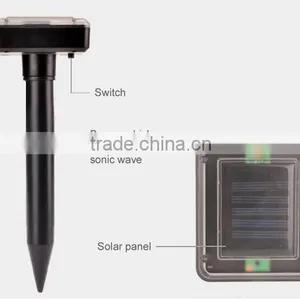 New Solar Portable Mouse Ultrasonic Solar Pest Repeller SV021771 thumbnail-2