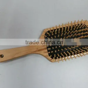 Professional Wooden Paddle Hair Brush thumbnail-1