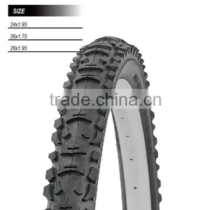 High Quality Mountain Bike Tire 24x1.95 26x1.75 26x2.125 26x1.95 26x2.0 Mountain Bicycle Tire thumbnail-2