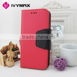 IVYMAX Book Style Stand Wallet Leather Flip Cover Phone Case for Samsung Galaxy S6 thumbnail-5