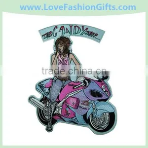 Embroidered Motorcycle Patch thumbnail-1