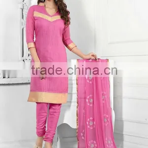 LATEST CHANDERI DESIGN SALWAR KAMEEZ thumbnail-6