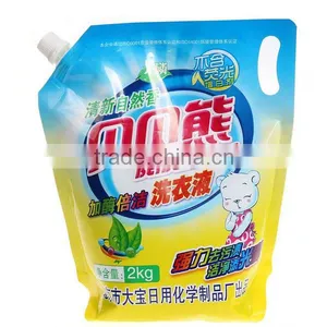 Good Quality Stand up Bag/prity Printing Detergent Bag/the Bag With Handle thumbnail-1