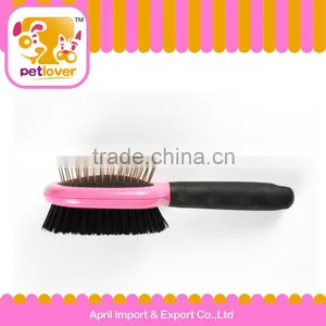 Plastic Pet Brush With Double Use for Dog Petlover thumbnail-2