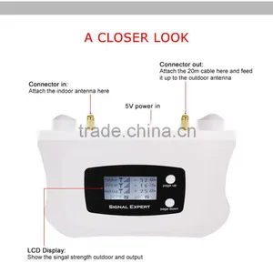 ATNJ Homely and Fashionable 2100mhz 3g Cellular Signal Repeater Booster With Yagi Antenna thumbnail-3