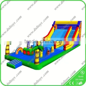 Inflatable Water Slide With Pond thumbnail-1