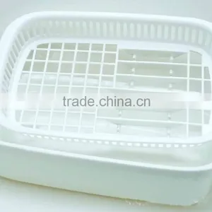 Rectangle Vegetable Sieve/Fruit Basket/Plastic Basket/sifter/griddle/boult/screen/sieve/Dried Basin/sieve With Basin/Colander thumbnail-1