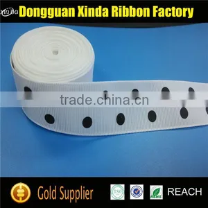 Beautiful Wholesale Custom Polka Dot Grosgrain Ribbon thumbnail-3