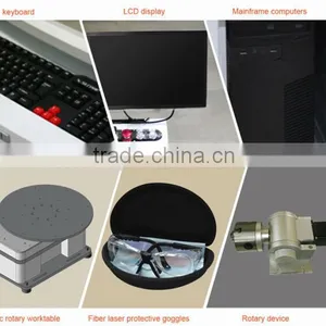 50w Desktop Fiber Laser Marking Machine 2 Years Warranty CE ISO SGS BV TUV FDA thumbnail-3