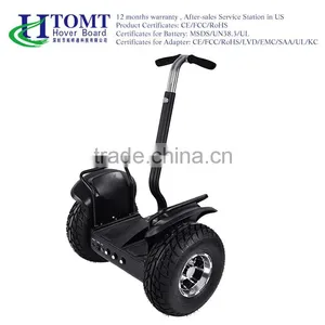2016 Htomt 19 Inch Tyre Two Wheel Electric Scooter for Golf Course and Beach thumbnail-4