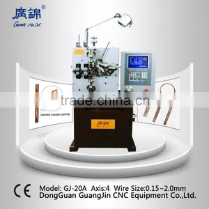 GJ-20A Cnc Automationc Spring Coiler for Slanted Spring Wave Spring thumbnail-1