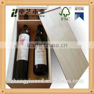 Trade Assurance Wholesale Custom Made Wooden Wine Boxes for Wine Bottle thumbnail-2