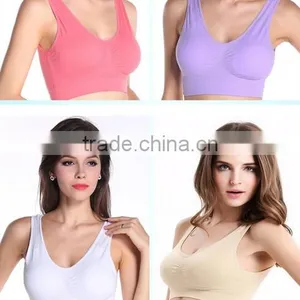 Women's Gym Yoga Running Boxing Active High Control Support Wireless Comfort Bra thumbnail-6