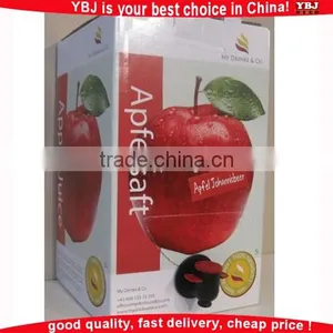 Plastic Bag-in-Box Wine Spout Nozzle Aluminum 5L Package Bag thumbnail-1