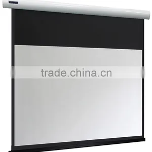 4:3 72" Luxurious Cinema Electric Projector Screen for Business and Education Presentation thumbnail-2
