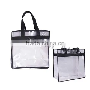 Enrich Clear PVC Tote Bag Transparent Shopper Tote Bag In Fashion Design Quality Choice thumbnail-5