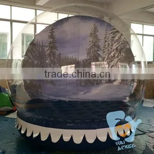 Supply Electrical Gaint Inflatable Snow Globe thumbnail-2
