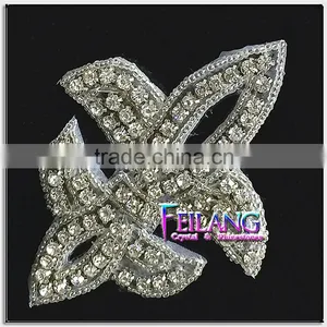 Bridal Accessories Strange Shapes Crystal Rhinestone Applique thumbnail-1