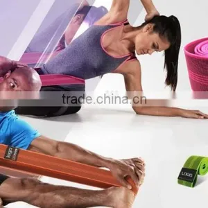 Fancy Exercise Polyester Yoga Stretch Band Yoga Strap Belt Quality Choice thumbnail-4