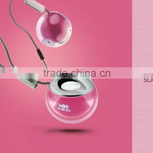 Mini Crystal Plastic Colorful Bluetooth Speaker With Strip thumbnail-2
