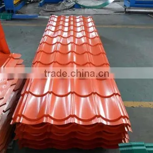 Hot Sell Color Coated Metal Roof Tile Sheet thumbnail-1
