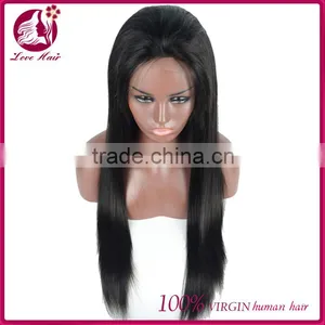 Natural Looking Virgin Brazilian Hair Lace Front Wig 100% Human Hair Full Lace Wig With Baby Hair thumbnail-6