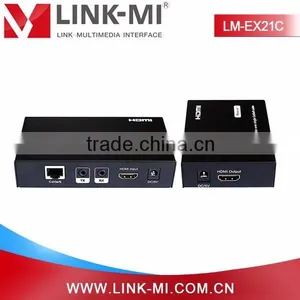 LINK-MI LM-EX21C 50M EXTENDER Transmitter Receiver With 1xlooping HDMI Output 3D 1080P EDID Bi-Direction Wideband IR thumbnail-3