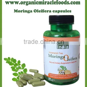 Premium Moringa Leaf Powder Capsules thumbnail-1