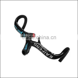 2016 Mountain Bikes Carbon Handlebar Mtb Road Bike Accessories Bicycle Parts Grips With Stem Kaifeng Brands BH2210 thumbnail-3
