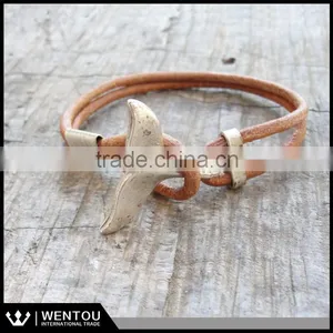 Beach Jewelry Whale Tail Bracelet thumbnail-3