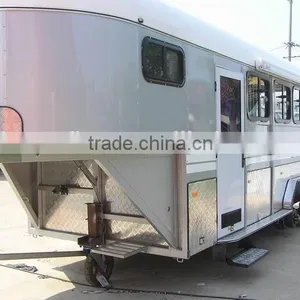 High Quality 3 Gooseneck Horse Trailers Made in China for Sale thumbnail-1