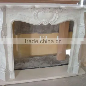 Marble Carving Fireplace thumbnail-1