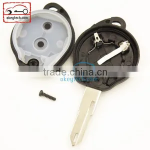 Good Price Peuguot Key Shell for 206 Blank 2 Button no Logo Car Key for Peugeot Romote Key Shell thumbnail-2