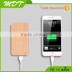 New Design Bamboo Wooden Power Bank /portable Powerbank With Logo thumbnail-4