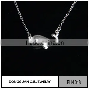 18K Gold Chain Necklace Designs Fashion Silver Animal Necklace thumbnail-5