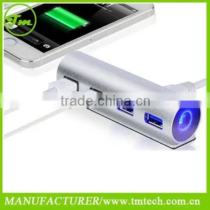 Usb 3.0 Hub Driver 7 Ports With On/Off Switch + AC Power Adapter For Desktop Laptop thumbnail-1