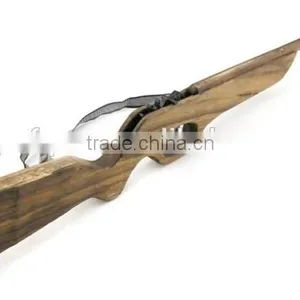 Wholesale Cheap West Wooden Toy Army Guns thumbnail-3