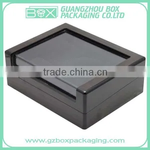 Clear Acrylic Rectangle Storage Box With Lid thumbnail-3