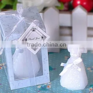 New Wedding Gown Dress Candle For Wedding Party Birthday Souvenirs Gifts Favor thumbnail-2