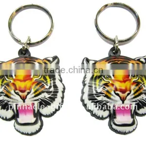3d Promotion Soft Pvc Metal Keychain With Fridge Magnet thumbnail-1