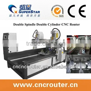Double-Spindle Double-Rotary Engraving Machine thumbnail-1