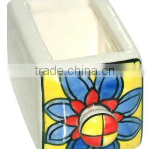 Wooden Chest Ceramic Drawers | Inlaid Ceramic Drawer thumbnail-1