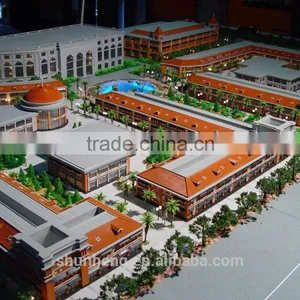Office Center Building Model Maquette , Sand Table thumbnail-3