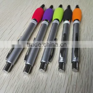 Dubai Wholesale Market EVA Soft Grip Retractable Plastic Stylus Pens thumbnail-3