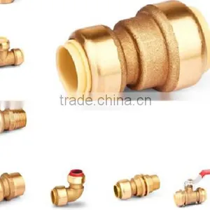 Chinese Manufacture High Quality Foregd Brass Pvc Quick Connector for Hose Pipes thumbnail-1